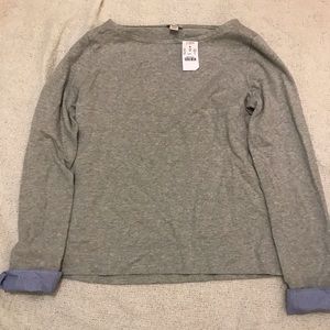 J.Crew cuffed long sleeve shirt